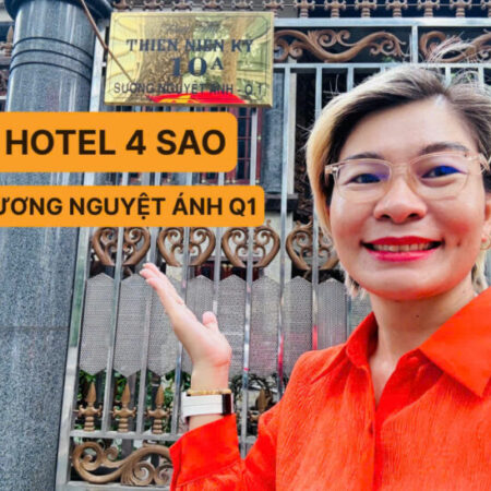 BÁN HOTEL 4 SAO – SƯƠNG NGUYỆT ÁNH, BÊN THÀNH, QUẬN 1