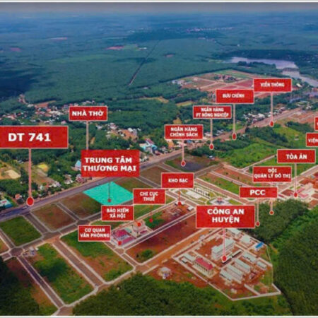 Bán đất 250m2 có 100 thổ cư, giá 340tr, cách trung tâm HC 400m. đường 10m