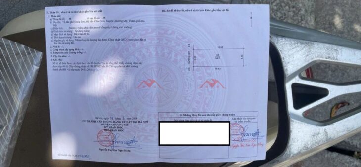 SIÊU PHẨM GIÁ 3,3 TỶ ĐẤT TẠI TT CHÚC SƠN-CHƯƠNG MỸ D/T:94M