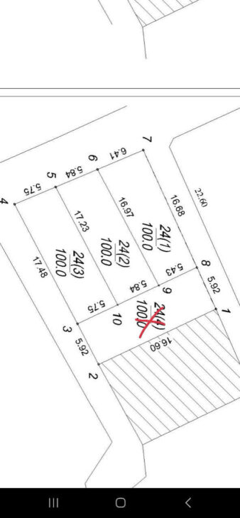 Chính chur cần bán nhanh rẻ hơn thị trường 2 giá. Đất thổ cư 100m² lập trí Minh trí Socs Sơn gần