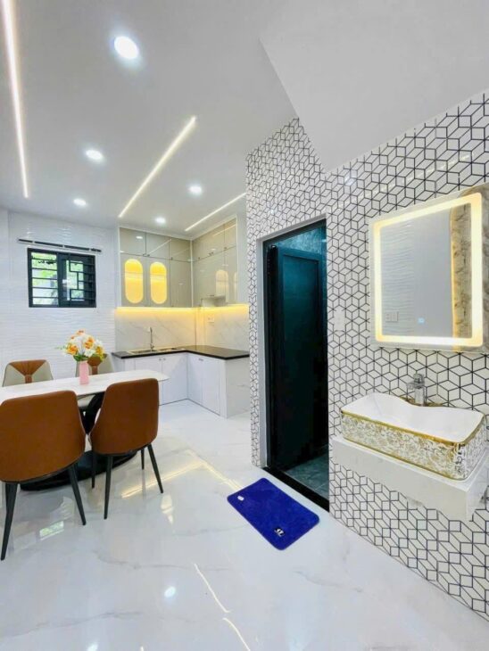 NHÀ mới 2 Mặt tiền HXH Thống Nhất Gò Vấp 38m2 chỉ nhỉn 4 tỷ