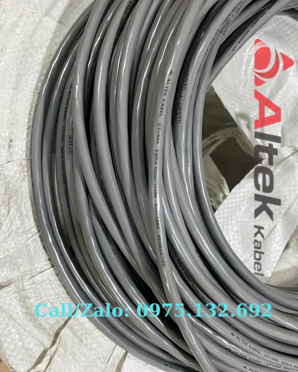 Cáp điều khiển Altek Kabel 6×0.5mm2 (CT-500 6×0.5)