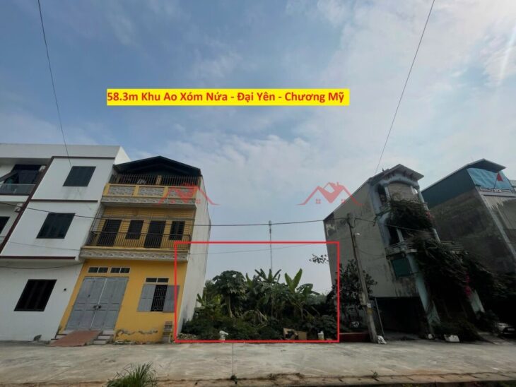 SIÊU PHẨM GIÁ 3 TỶ ĐẤT TẠI ĐẠI YÊN-CHƯƠNG MỸ D/T:58,3M