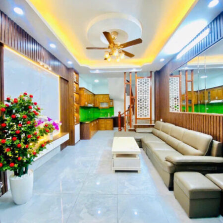 Bán Nhà Nam Dư Lĩnh Nam 34m 5Tầng 4 Phòng Full Nội Thất Giá 4.95 Tỷ