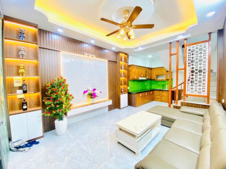 Bán Nhà Nam Dư Lĩnh Nam 34m 5Tầng 4 Phòng Full Nội Thất Giá 4.95 Tỷ