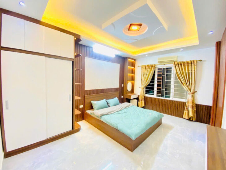 Bán Nhà Nam Dư Lĩnh Nam 34m 5Tầng 4 Phòng Full Nội Thất Giá 4.95 Tỷ