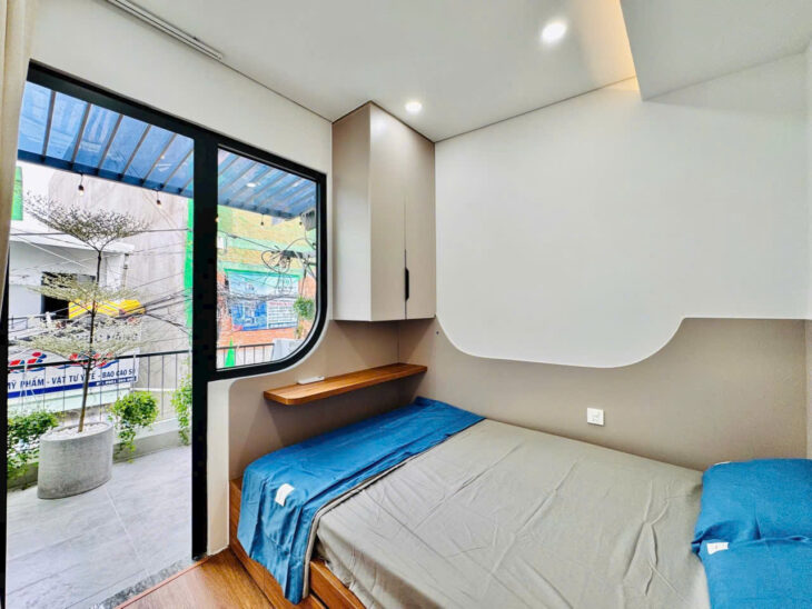 4.16 tỷ- bán nhà hẻm xe hơi Nơ Trang long- DT: 24.5m2- trệt lầu-2PN full nội thất- khu dân trí