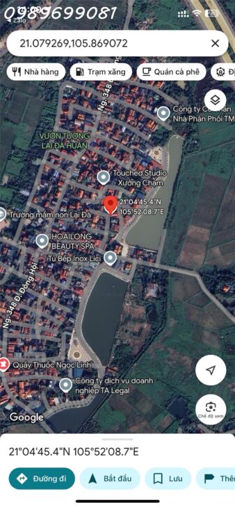 Bán lô góc 76,5m tại Lại Đà, Đông Hội ,Đông Anh-Gần siêu dư án