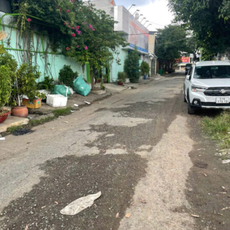 Bán lô đất đẹp 14x22m giá hơn 10 tỷ đường 8m Tô Ký, xã Tân xuân, Hóc Môn.