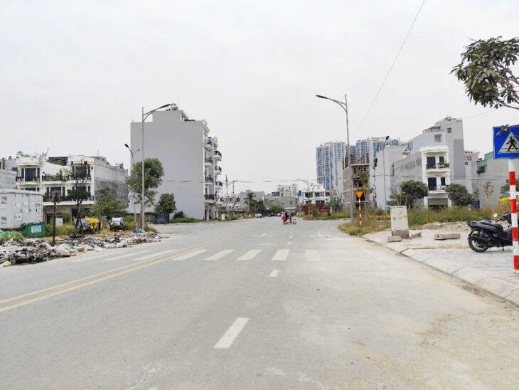 Đất mặt trục chính 24m TĐC A51 Vĩnh Niệm, DT 56m, Giá 85 tr/m siêu đẹp