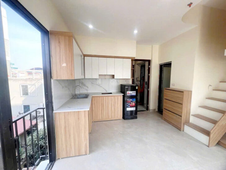 SIÊU PHẨM DÒNG TIỀN BA ĐÌNH – NHÀ MỚI XÂY – 7TẦNG – THANG MÁY – 12PKK – Đội Cấn 51m, 7 T, MT 5,2m