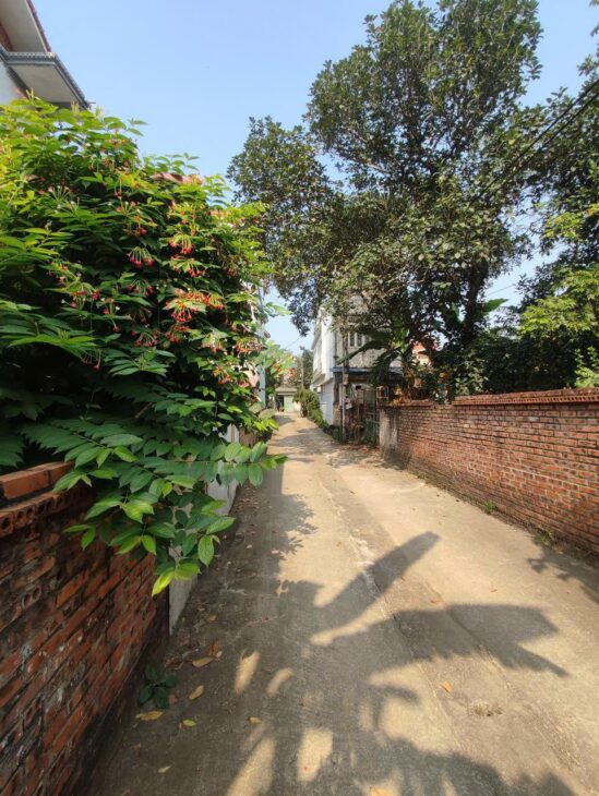 Bán đất tặng nhà gần Ngã tư Miễu Tiến Xuân gần ĐHQG Hà Nội ôtô đường thông 190m nhỉnh 7 tỷ