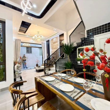 # Nhà Kiệt gần MT Núi Thành, 63m2, 3 tầng thân thiện thiên nhiên, 4.75 tỷ