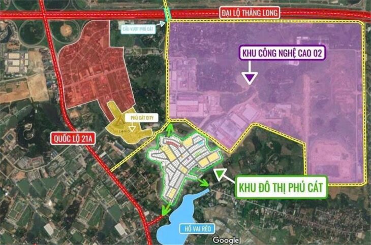 Bán đất TĐC lô góc VH rộng, đường to sát khu Đô Thị Phú Cát 196m giá rẻ nhỉnh 9 tỷ