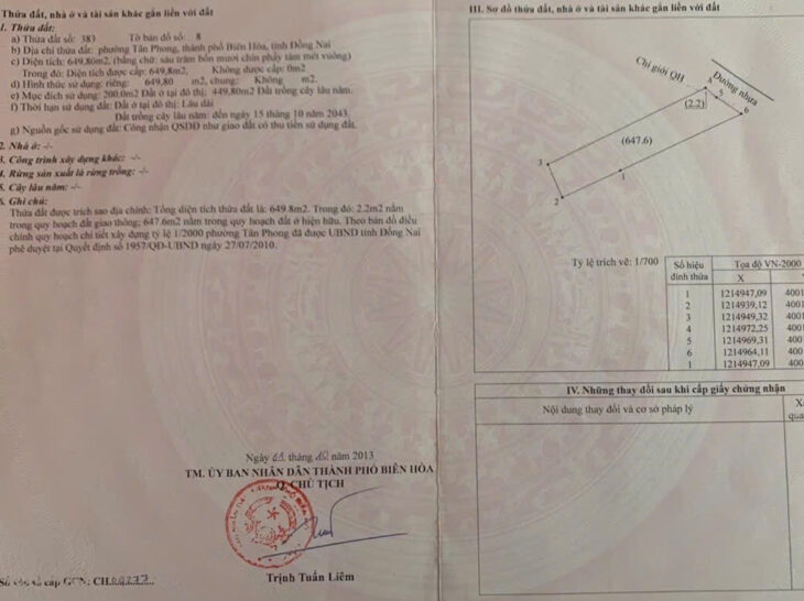 NHÀ MẶT TIỀN CHÍNH CHỦ – ĐẦU TƯ SINH LỜI – Giá Tốt – Vị Trí Đẹp Tại : Đường 170 Nguyễn Văn Tiên –