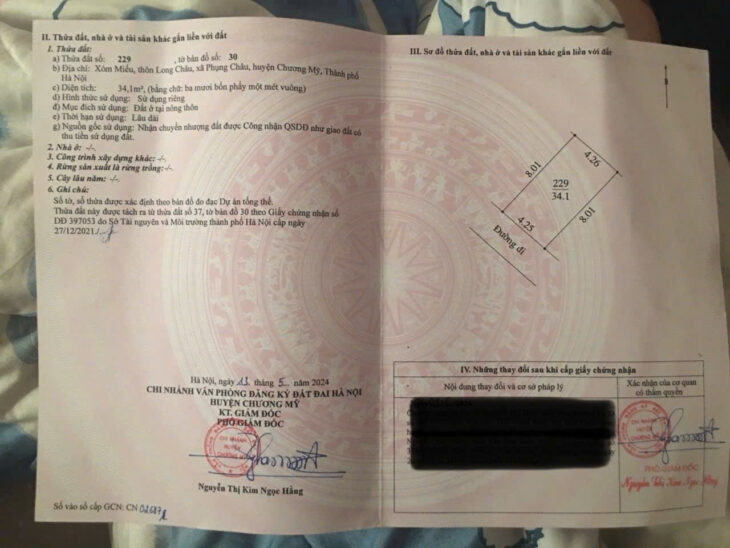 NHÀ ĐẸP – GIÁ TỐT – Vị Trí Đắc Địa Tại Xóm Miếu, Thôn Long Châu, Xã Phụng Châu, Chương Mỹ, TPHN