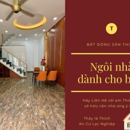 NHÀ BÁN – 4PN 73M2 – HẺM XE HƠI – NHỈNH 3 TỶ – NGUYỄN ẢNH THỦ – QUẬN 12 NHÀ BÁN – 4PN 73M2 – HẺM XE HƠI – NHỈNH 3 TỶ – NGUYỄN ẢNH THỦ – QUẬN 12