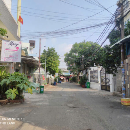 Bán đất tặng nhà 166m2 mặt tiền Thới An gần Lê Thị Riêng, Quận 12 đang cho thuê, nhỉnh 7Tỷ