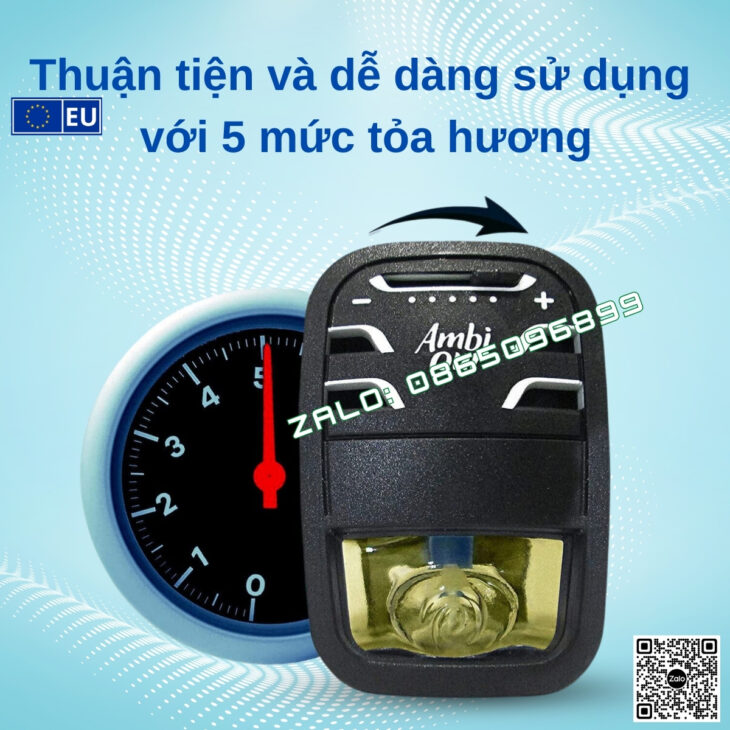 TINH DẦU THƠM Ô TÔ CAO CẤP AMBI PUR 7ml, CÀI CỬA GIÓ, HỖ TRỢ KHỬ MÙI Ô TÔ, NHẬP KHẨU CHÂU ÂU