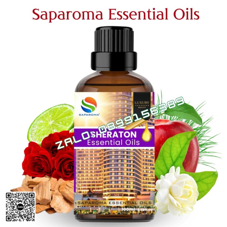 TINH DẦU HƯƠNG KHÁCH SẠN SAPAROMA 100ML, THƠM PHÒNG, SANG TRỌNG, ĐIỂM NHẤN CHO KHÔNG GIAN