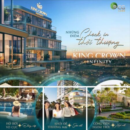 Bán căn hộ cao cấp TP Thủ Đức Võ Văn Ngân cạnh TTTM Vincom KingCrown Infinity chỉ 109tr/m2