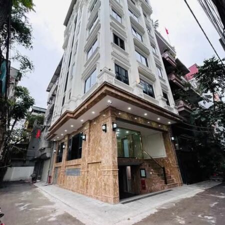 TÒA NHÀ DÒNG TIỀN 200TR/TH, 3 ÔTÔ TRÁNH, VỈA HÈ, LÔ GÓC: HOÀNG QUỐC VIỆT: 83M, 9T, MT: 6.6M TÒA NHÀ DÒNG TIỀN 200TR/TH, 3 ÔTÔ TRÁNH, VỈA HÈ, LÔ GÓC: HOÀNG QUỐC VIỆT: 83M, 9T, MT: 6.6M