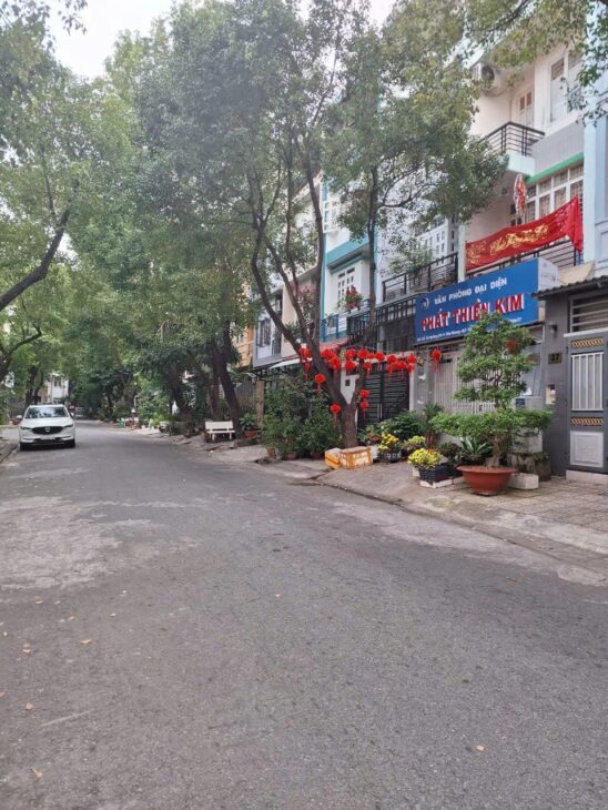 Nhà Phố 4 tầng, Đối diện Trường Tiểu học, 72m2, Mặt tiền đường số Khu dân cư An Phú Hưng, Tân Phong