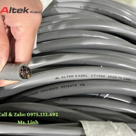 Cáp điều khiển 25 lõi đồng nguyên chất Altek Kabel