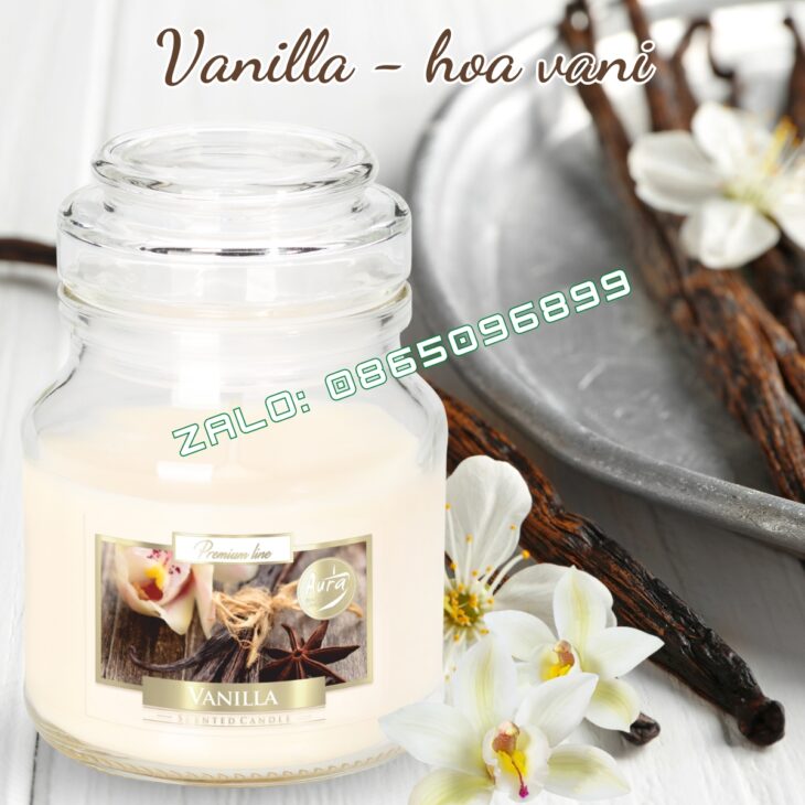 Hũ nến thơm nhập khẩu Bispol 120g, thơm phòng, thư giãn, hỗ trợ khử mùi, hàng chính hãng