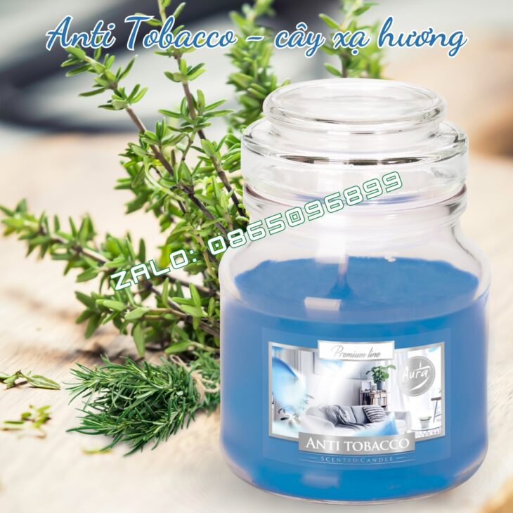 Hũ nến thơm nhập khẩu Bispol 120g, thơm phòng, thư giãn, hỗ trợ khử mùi, hàng chính hãng