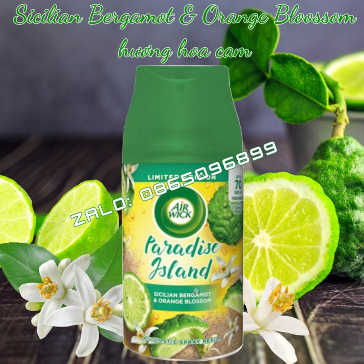 BÌNH TINH DẦU XỊT TỰ ĐỘNG AIR WICK 250ML HÀNG CHÍNH HÃNG CHÂU ÂU,THƠM PHÒNG, HỖ TRỢ KHỬ MÙI HIỆU QUẢ