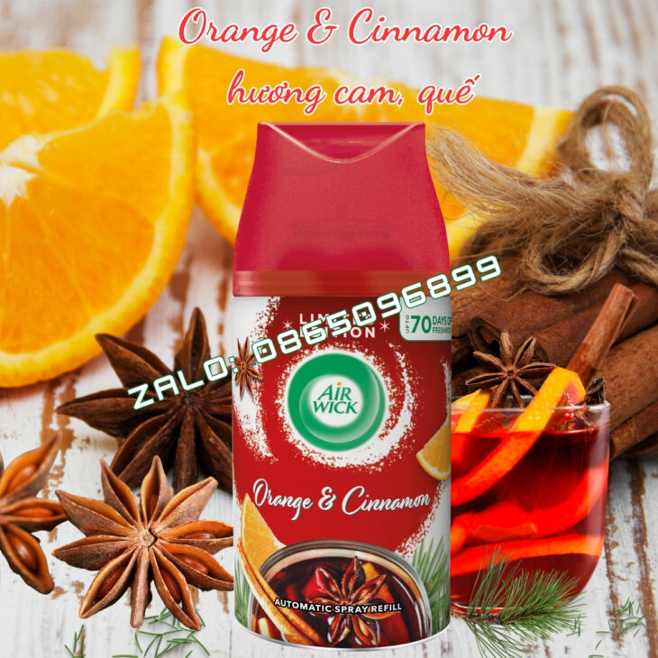 BÌNH TINH DẦU XỊT TỰ ĐỘNG AIR WICK 250ML HÀNG CHÍNH HÃNG CHÂU ÂU,THƠM PHÒNG, HỖ TRỢ KHỬ MÙI HIỆU QUẢ