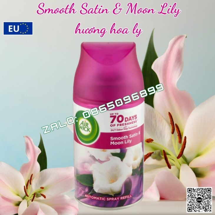 BÌNH XỊT TINH DẦU THIÊN NHIÊN AIR WICK 250ml, THƠM PHÒNG, HỖ TRỢ KHỬ MÙI, NHẬP KHẨU CHÂU ÂU