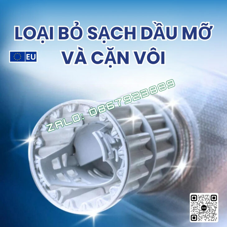 Viên vệ sinh máy rửa bát Finish Dishwasher Cleaner, loại bỏ mọi vết bẩn, hàng nhập khẩu chính hãng
