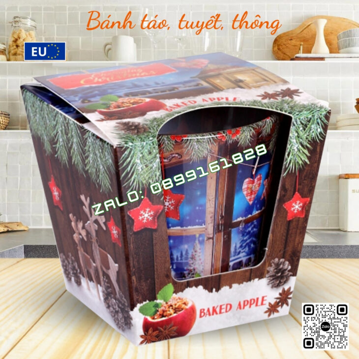NẾN THƠM CAO CẤP BARTEK 115g, DECOR TRANG TRÍ, THƠM PHÒNG, HỖ TRỢ KHỬ MÙI, NHẬP KHẨU CHÂU ÂU