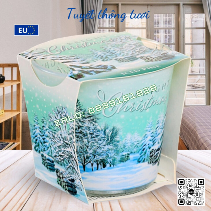 NẾN THƠM CAO CẤP BARTEK 115g, DECOR TRANG TRÍ, THƠM PHÒNG, HỖ TRỢ KHỬ MÙI, NHẬP KHẨU CHÂU ÂU