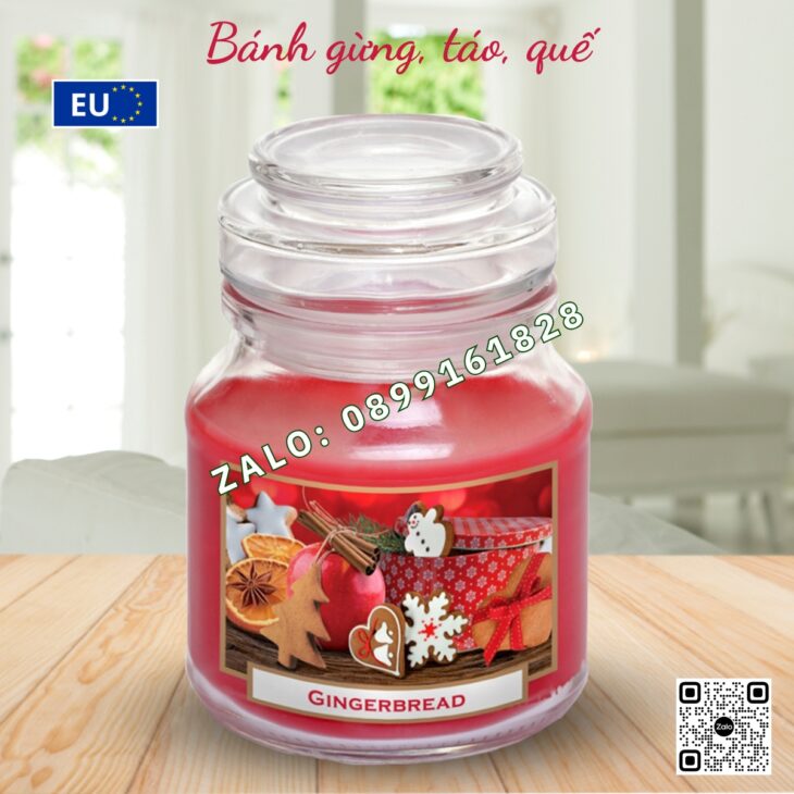 NẾN THƠM TINH DẦU CAO CẤP BARTEK 130g THƠM PHÒNG, DECOR TRANG TRÍ, HỖ TRỢ KHỬ MÙI, NHẬP KHẨU CHÂU ÂU