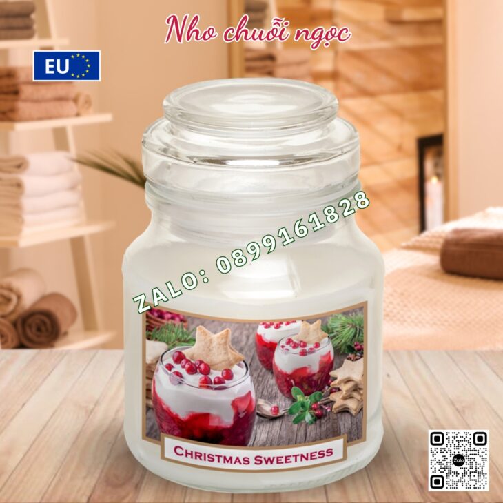 NẾN THƠM TINH DẦU CAO CẤP BARTEK 130g THƠM PHÒNG, DECOR TRANG TRÍ, HỖ TRỢ KHỬ MÙI, NHẬP KHẨU CHÂU ÂU