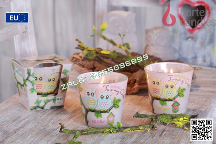 Nến thơm thiên nhiên Bartek Candles 115g, thơm phòng, thư giãn, hỗ trợ khử mùi, decor trang trí