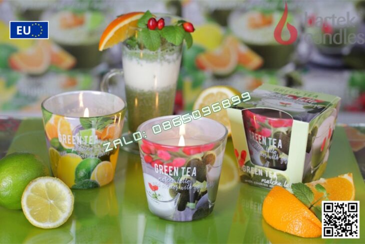 Nến thơm thiên nhiên Bartek Candles 115g, thơm phòng, thư giãn, hỗ trợ khử mùi, decor trang trí