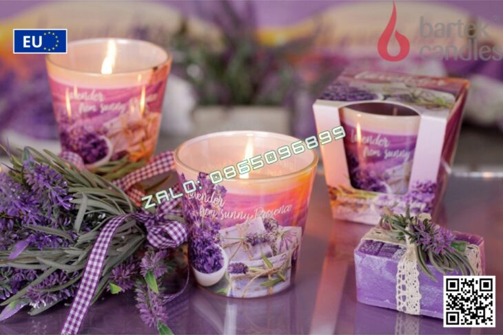Nến thơm thiên nhiên Bartek Candles 115g, thơm phòng, thư giãn, hỗ trợ khử mùi, decor trang trí
