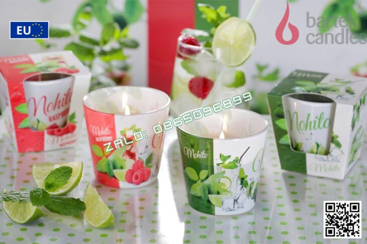 Nến thơm thiên nhiên Bartek Candles 115g, thơm phòng, thư giãn, hỗ trợ khử mùi, decor trang trí