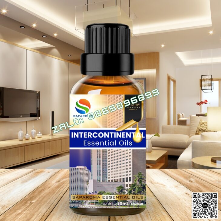 Tinh dầu nước hoa thơm phòng cao cấp Saparoma 5ml, hỗ trợ khử mùi, hương thơm sang trọng