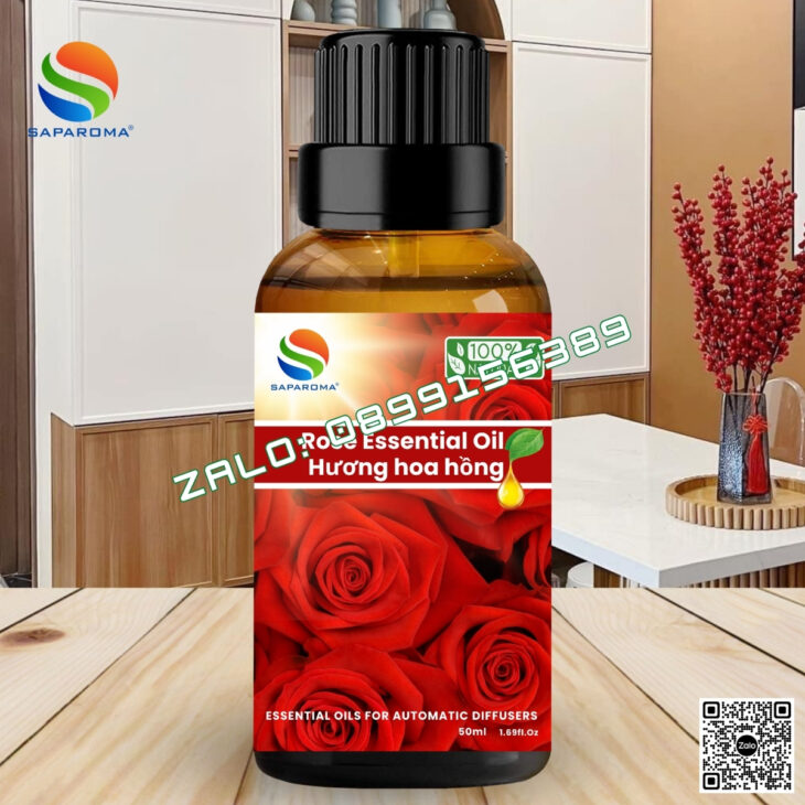 TINH DẦU THIÊN NHIÊN SAPAROMA 50ML, XÔNG THƠM PHÒNG, HỖ TRỢ KHỬ MÙI, XUA ĐUỔI MUỖI, CÔN TRÙNG