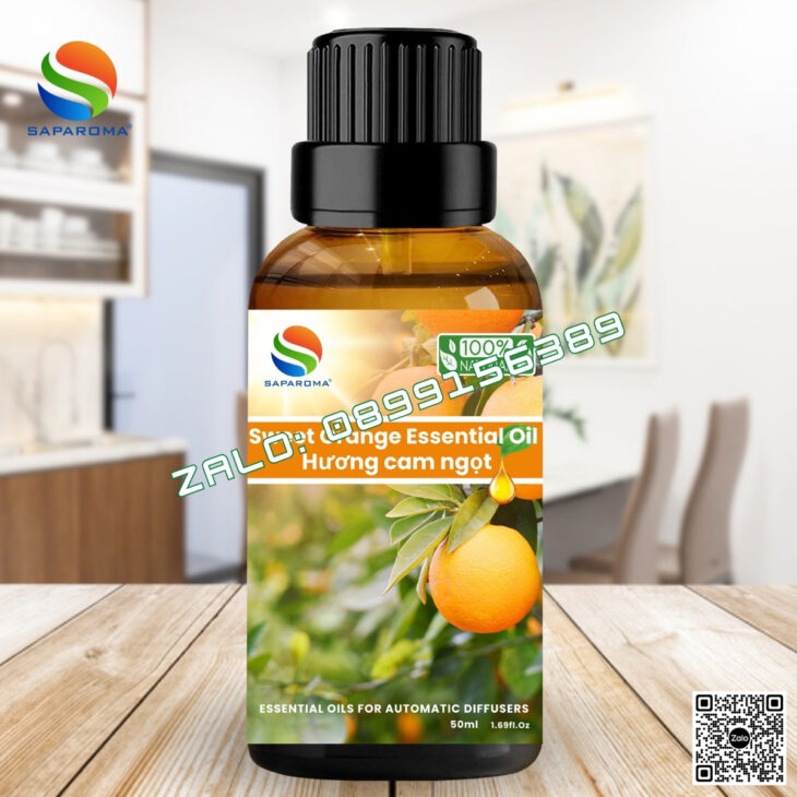 TINH DẦU THIÊN NHIÊN SAPAROMA 50ML, XÔNG THƠM PHÒNG, HỖ TRỢ KHỬ MÙI, XUA ĐUỔI MUỖI, CÔN TRÙNG