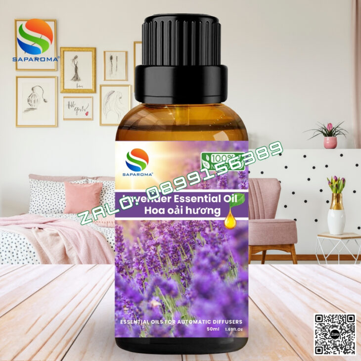 TINH DẦU THIÊN NHIÊN SAPAROMA 50ML, XÔNG THƠM PHÒNG, HỖ TRỢ KHỬ MÙI, XUA ĐUỔI MUỖI, CÔN TRÙNG