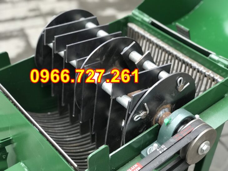 Máy nghiền đất bầu ươm, máy nghiền phân bò