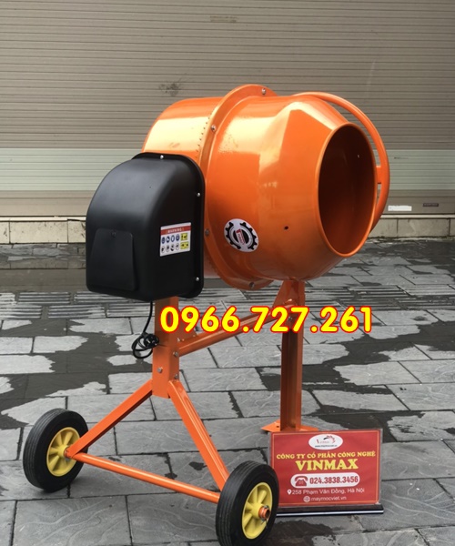 Máy trộn bê tông , trộn cám mini 120l