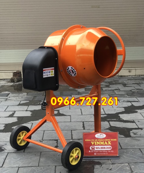 Máy trộn bê tông , trộn cám mini 120l