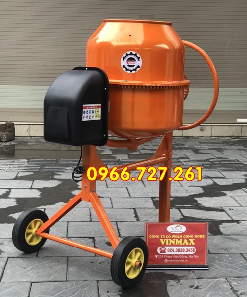 Máy trộn bê tông , trộn cám mini 120l